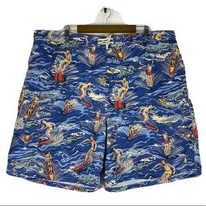 Polo Ralph Lauren Mens Kailua Surfer Swim Trunks
